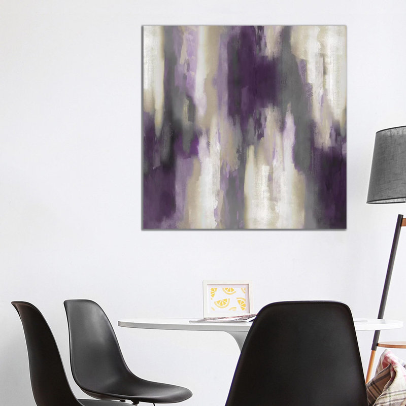 Amethyst Perspective III by Carey Spencer - Wrapped Canvas Print, 93.98 cm H x 93.98 cm W x 3.175 cm D