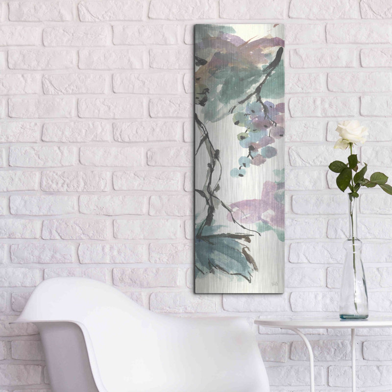 Lark Manor ™ «Pastel Grape Panel II» par Chris Paschke, H 36 po x l 12 po