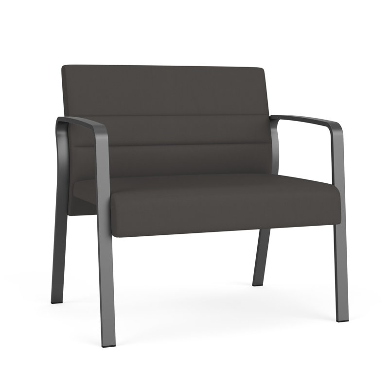 Chaise bariatique Waterfall, Gris anthracite, Vinyle gris anthracite Patriot Plus