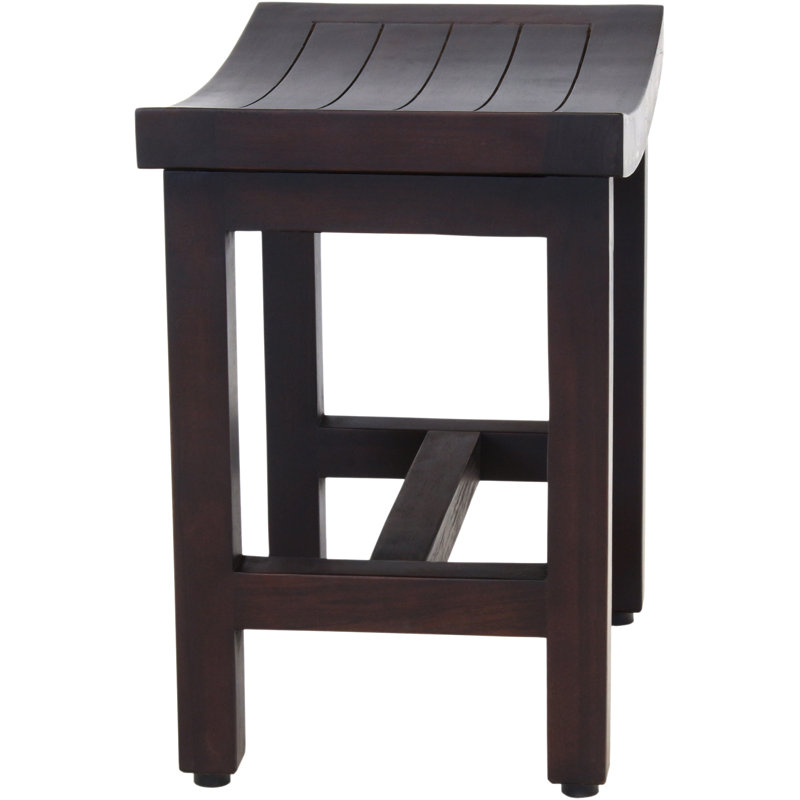 Sumba Lotus 18" W Teak Shower Bench