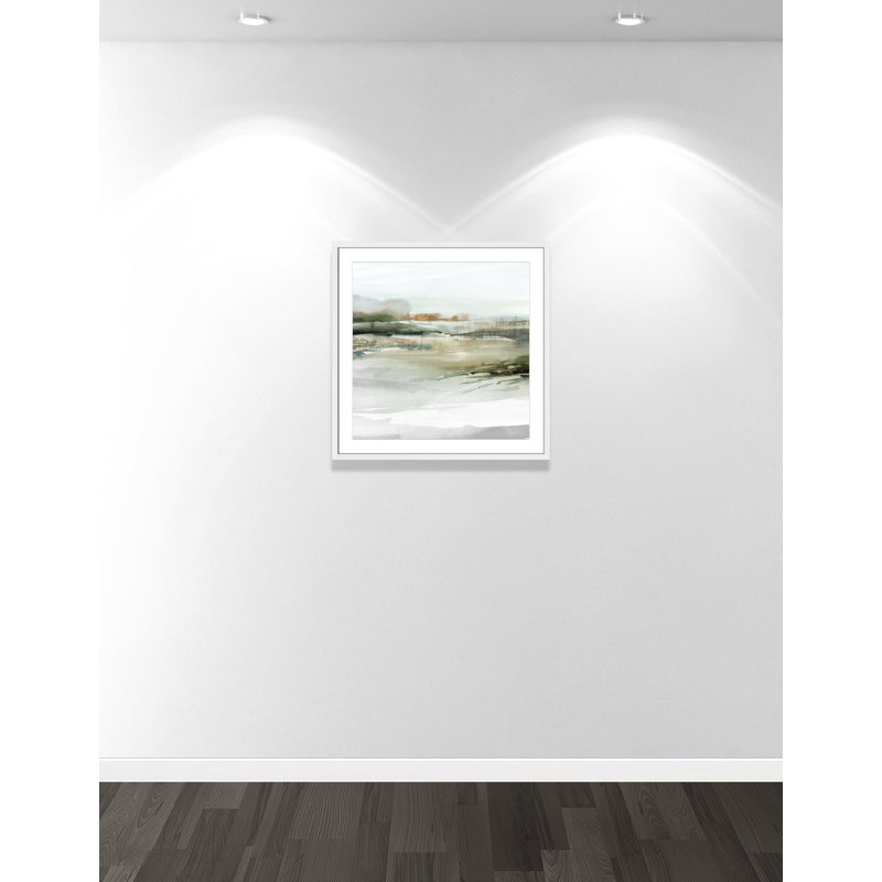 «Prologue II» par Isabelle Z, L 27,5 po x H 27,5 po, Imprimé mat, Blanc satiné