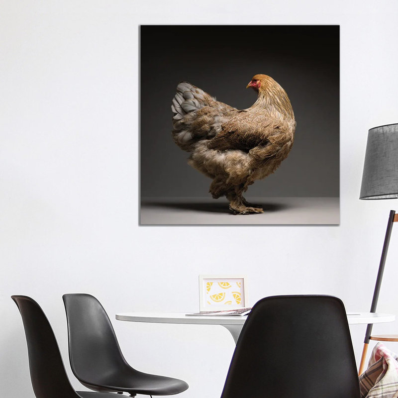 Brahma by CHICken - Wrapped Canvas Print, 93.98 cm H x 93.98 cm W x 1.91 cm D