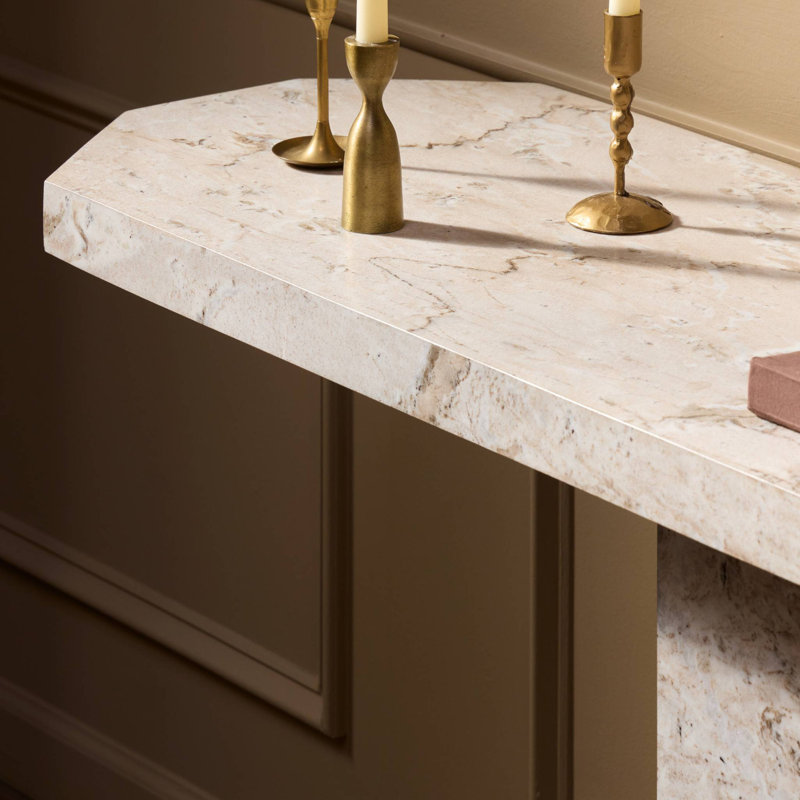 Argos 65'' W Marble Console Table