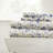 4 Piece Floral Blossoms Patterned Bed Sheet Set-1333372904