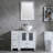 Wellbrock 36'' Single Bathroom Vanity with Stone Top
