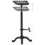 Tabouret Williston Forge en fonte noire