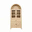 Armoire en dôme, faite de matériaux de haute qualité et de fabrication ancienne, avec un grand espace de rangement-1030806280