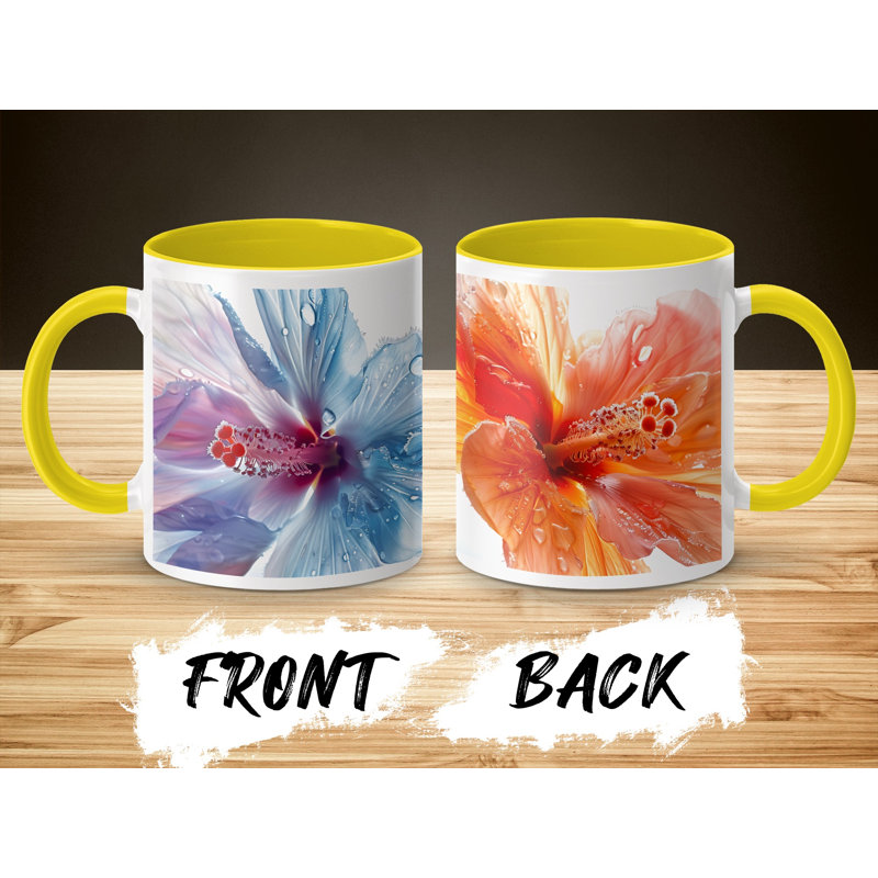 Ceramic Coffee Mug, Yellow