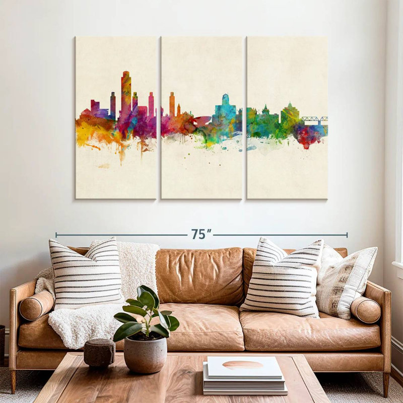 Nicci Albany, horizon de New York I, H 42 po x l 65 po