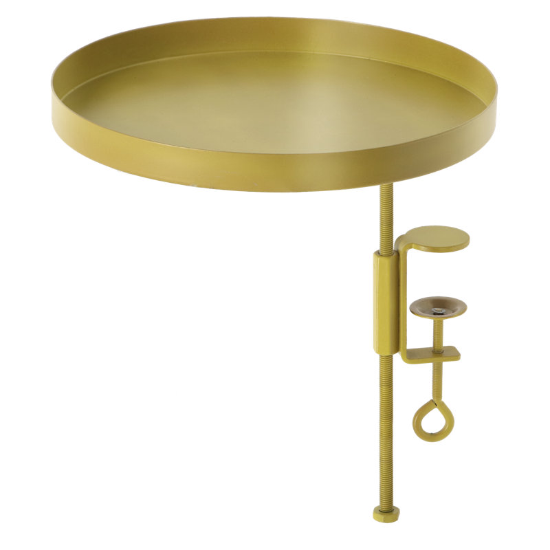 Windowsill Clamp, Gold, 24.6cm H x 24cm W x 24cm D