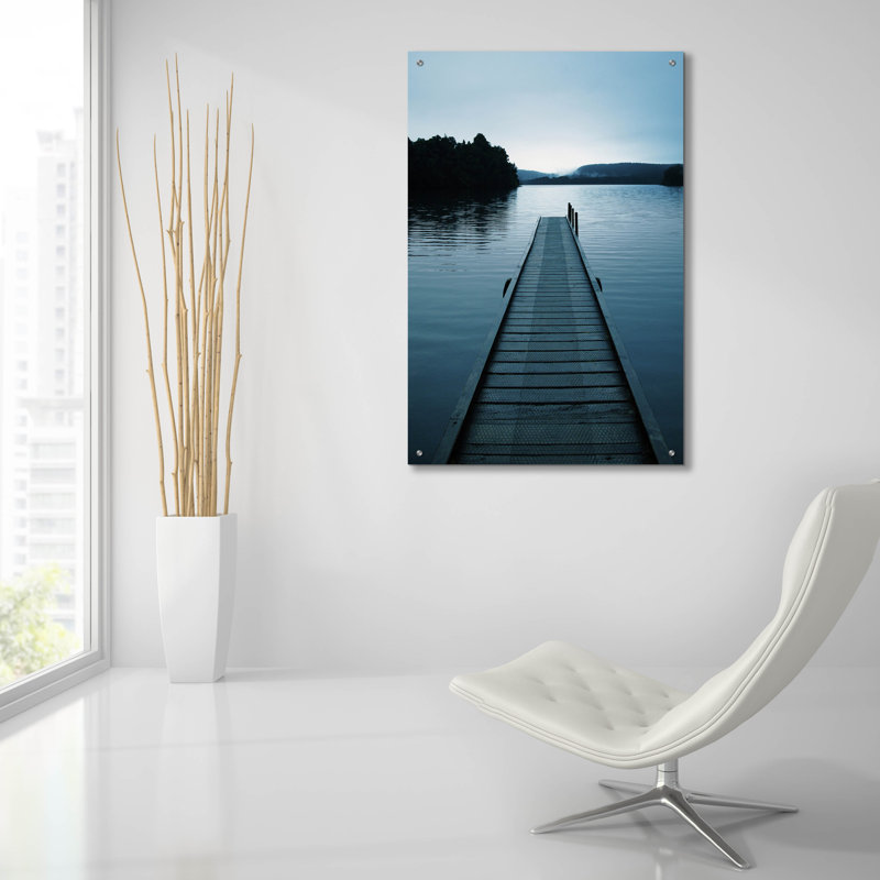 «Dock» 3 po par Photoinc Studio, art mural en verre acrylique, H 36 po x l 24 po x P 0,2 po