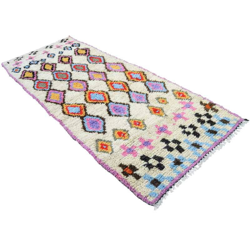 One-of-a-Kind Runner 3'1" X 8'6" Hand Knotted Area Rug