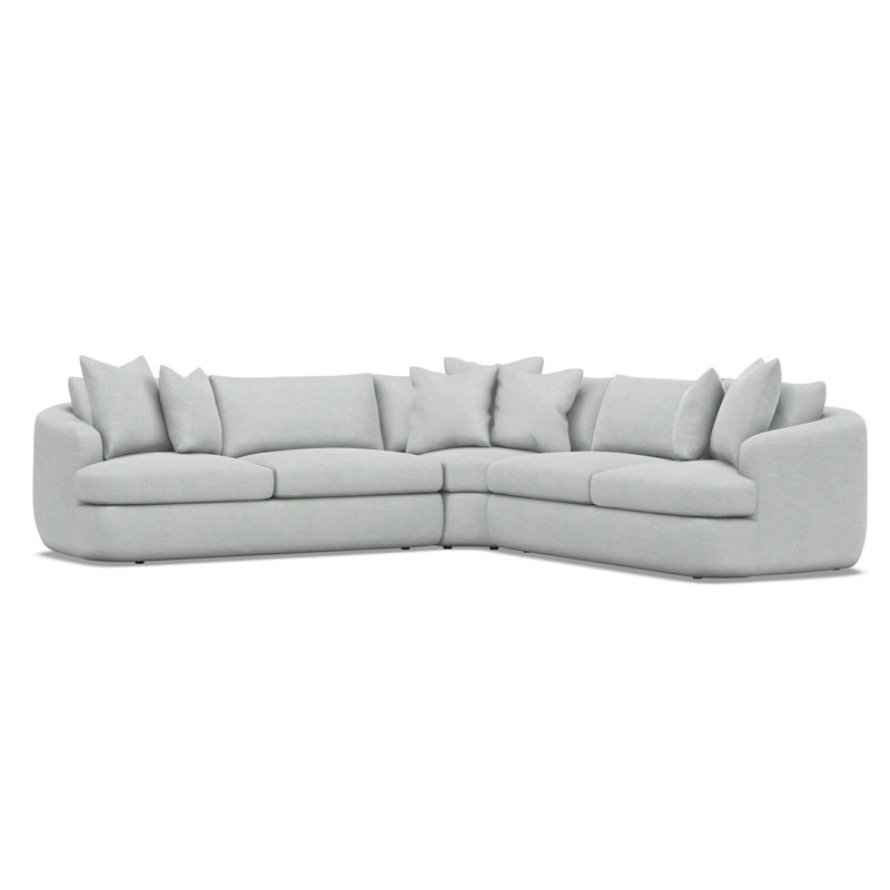 Jules Fabric 3 Pc Sectional, 5555-010