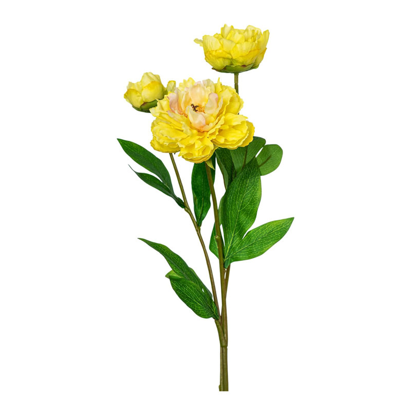 Fausse fleur artificielle Audet, Jaune