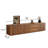 Walnut Brown Mid-Century 79" TV Stand with Storage, Retro Media Console for Living Room-1491165806