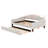 Full Size Upholstered Tufted Daybed With Trundle