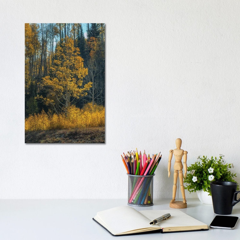 Tree Of Fire by Bill Sherrell - Wrapped Canvas Print, 30.48cm H x 20.32 W x  1.905cm D