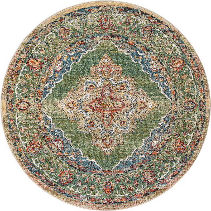 Mekalah Oriental Indoor Rug, Runner 2'7" x 10'
