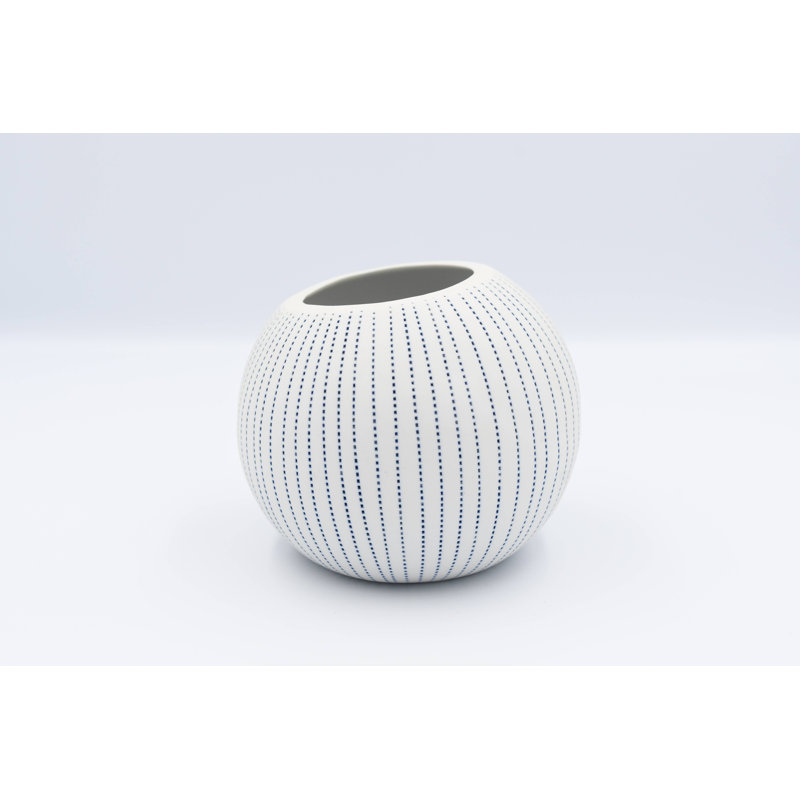 Alexzandar Jar 1, 4.1" H x 4.9" W x 4.9" D, Blue