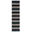 Tapis noir / beige en cuir tissé à la main Pecatonica-719326437