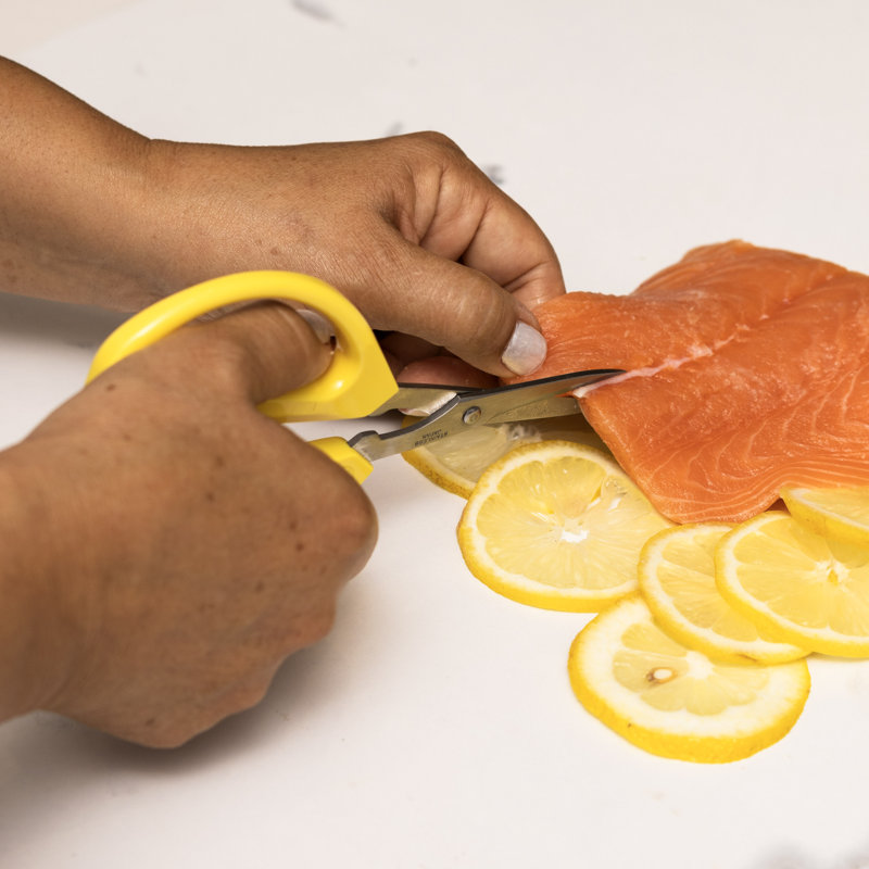Ciseaux de cuisine tout usage JOYCE CHEN, Jaune