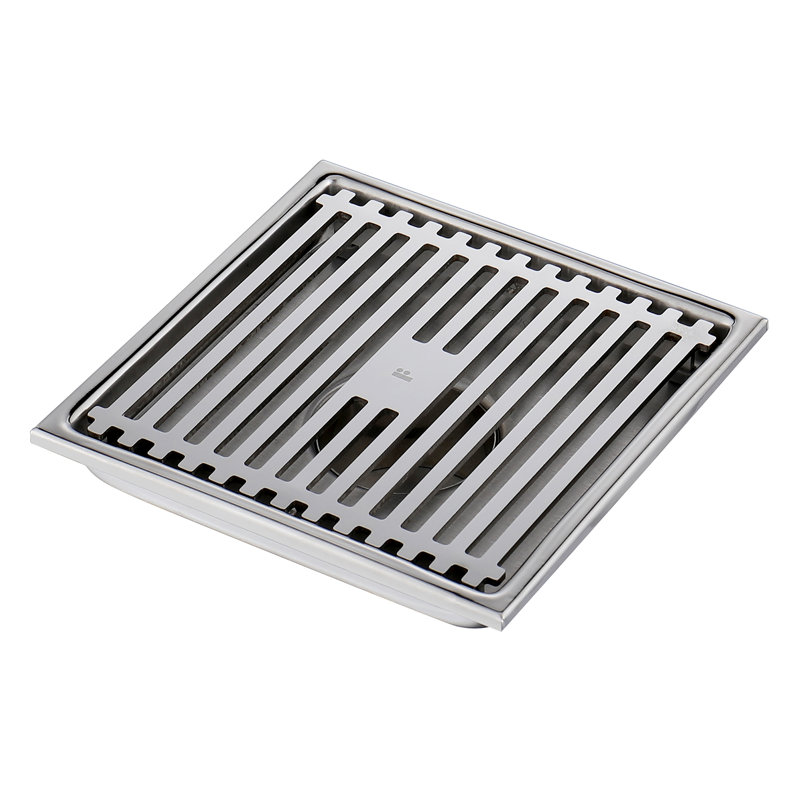 Drain de plancher de douche FINE FIXTURES, Chrome poli