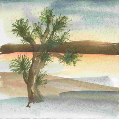" Desert Joshua Tree " Painting Print