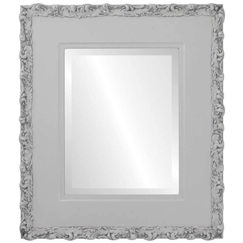 Miroir décoratif en biseau rectangulaire Wingard, H 43 po x l 31 po