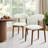 Maylon Upholstered Solid Wood Frame Side Chairs-1792095334