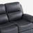 Modern Sofa Breathable Fabric Power Reclining Sofa With Drop Down Table,USB Button And Wireless Charger-541750374