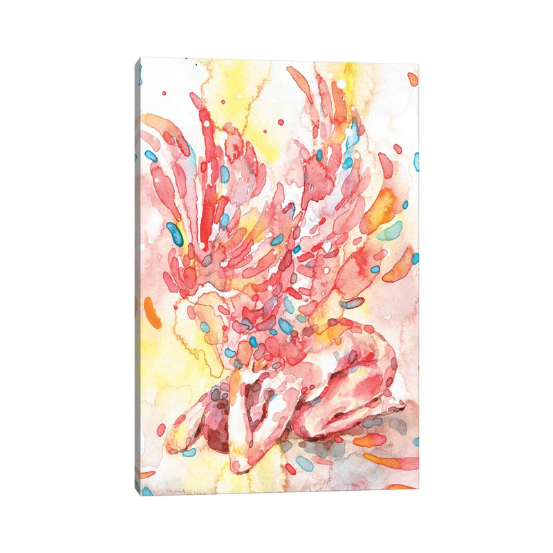 Let Go...Soar by Pride Nyasha - Painting on Canvas, Wrapped Canvas, 66.04cm H x 45.72cm W x 3.81cm D