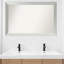Miroir de salle de bain mural en argent brossé sans cadre-920986213-920986227