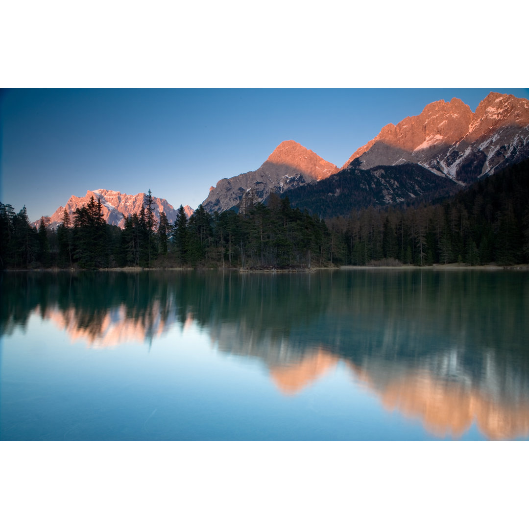 Glühende Zugspitze