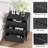 Chau 3 - Drawer Nightstand 20'' W Black Bedroom nightstand