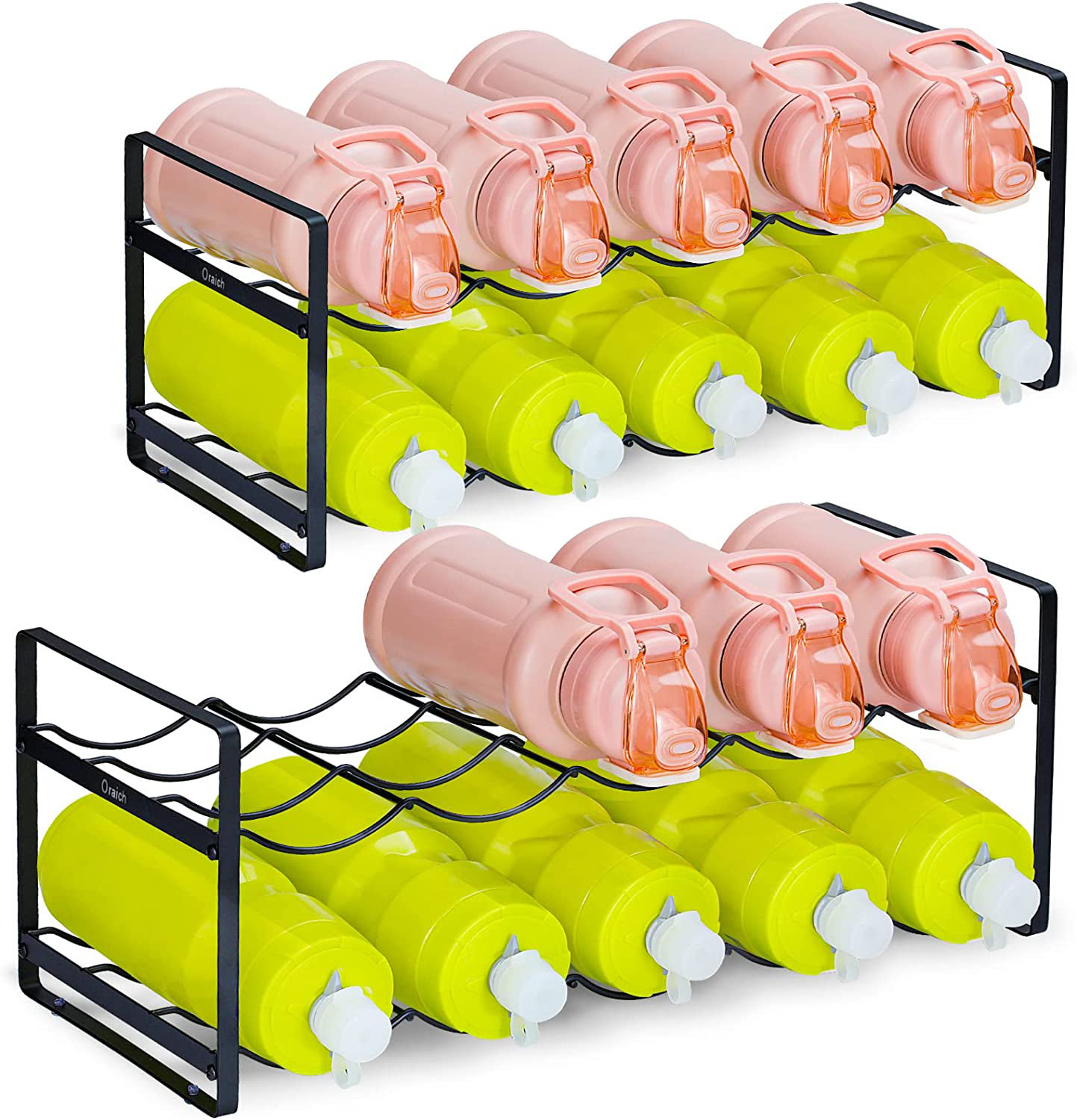 Prep & Savour Daffne Tabletop Wine Bottle Rack in Black | Wayfair
