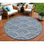 Tapis intérieur lavable 8 po Denim