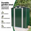 Galvanised Steel Apex Garden Shed-1774633333-1774633337