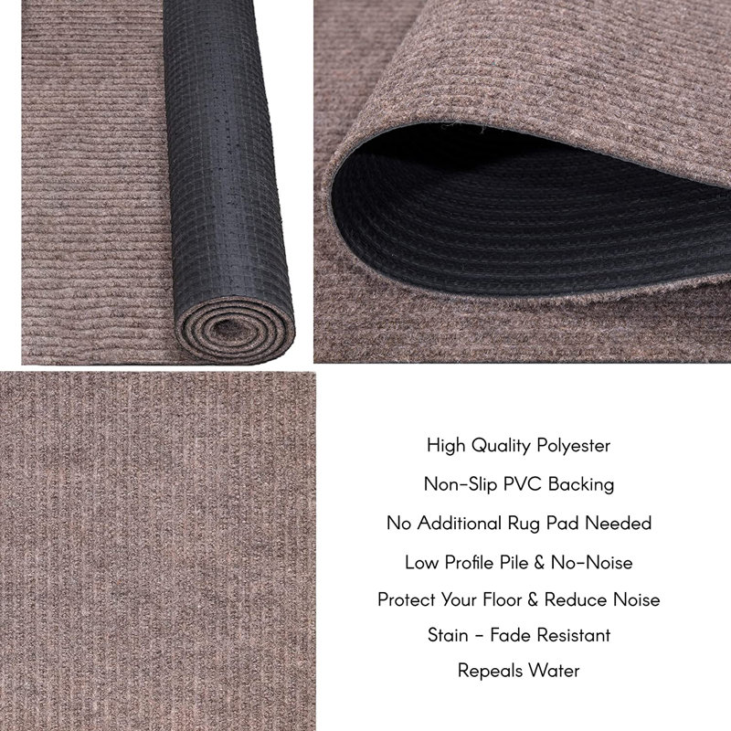 Tapis de couloir Beige_Heavy Duty, Carré 3 pi