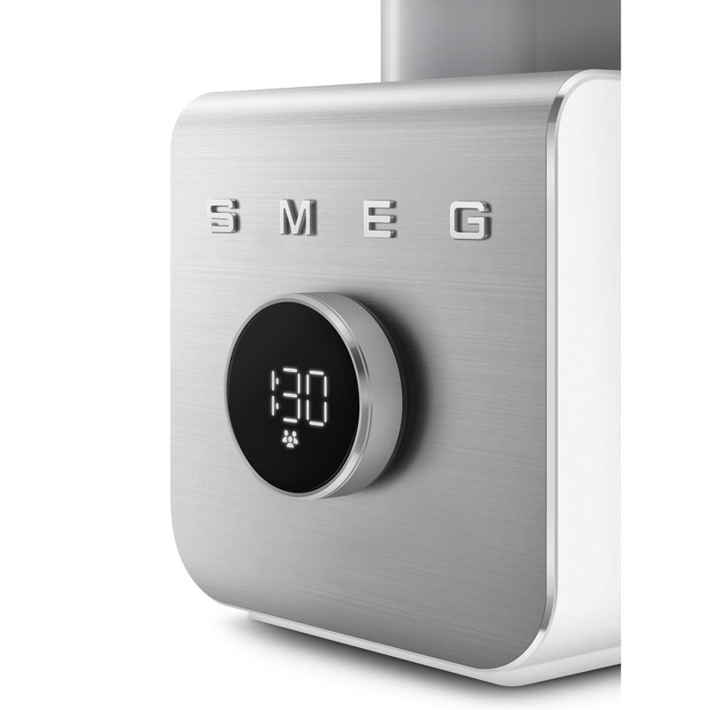 SMEG professional contemporary mixer, Blanc / gris