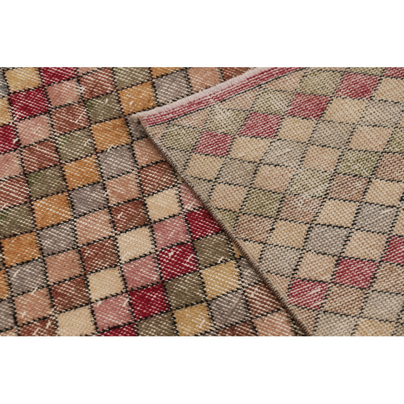 Vintage One-of-a-Kind 2'4X5'10 Hand Knotted Area Rug