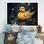«Yellow Duck Starry Night Wonders», art mural animal canard