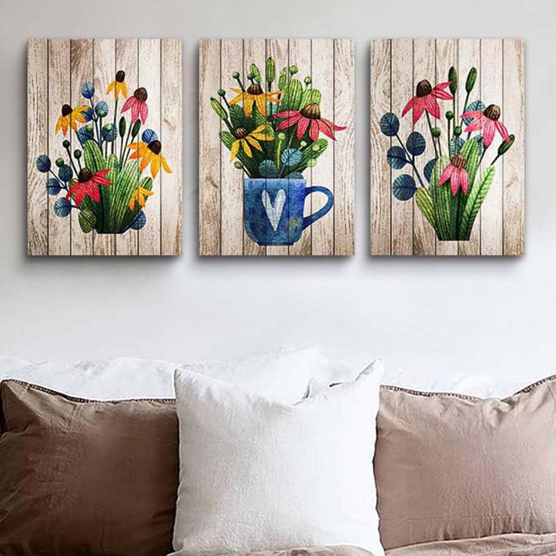 3 Piece Wrapped Canvas Print