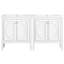 Ensemble de meuble-lavabo en bois massif Eshin-1256737332