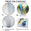 Plastique brillant multicolore, reproduction d'art graphique sur toile tendue-20880036-116160699-116160703