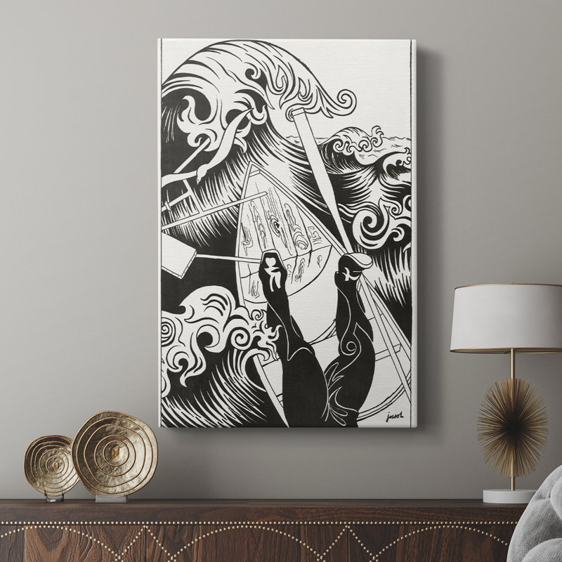 Croquis rétro XXXVI - galerie Cavas sur mesure, H 60 po x l 40 po