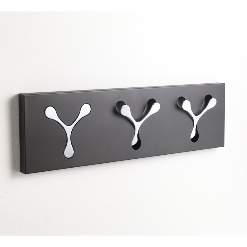 Kallie Metal Wall Wall Mounted Coat Rack