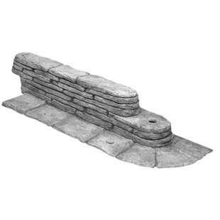 3.5'' H x 120'' W Slate Vinyl Lawn Edging