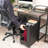 Mind Reader Under Desk Rolling Cart, 2-Tier Utility Organizer, No Assembly Required,23.5"H, Black