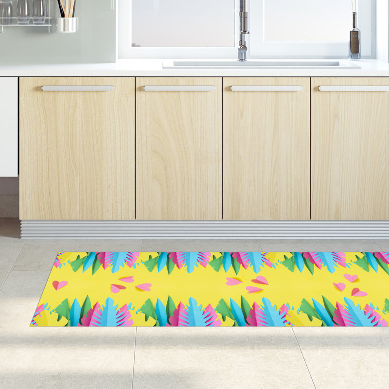 Fokke Floral Area Rug, Rectangle 52 x 280cm