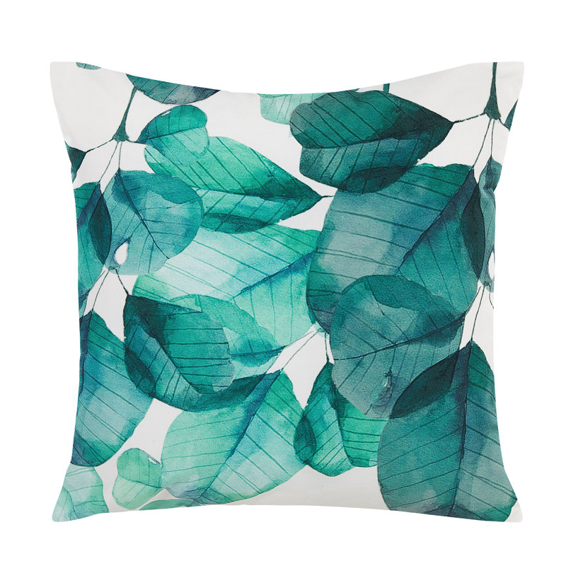 Annelene Indoor / Outdoor Floral Square Throw Cushion